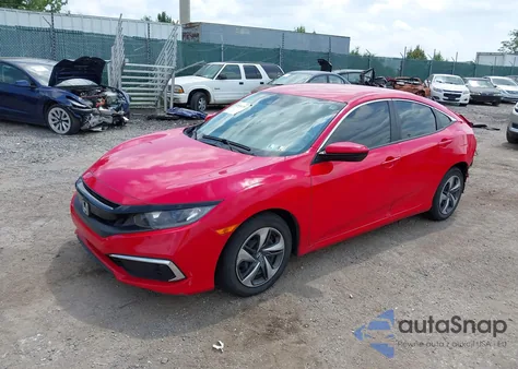2020 Honda Civic Lx from USA, damaged, VIN 2HGFC2F60LH545996